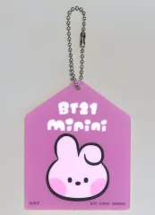 【中古】キーホルダー COOKY(ジョングク) minini アクリルプレートキーホルダー 「BT21」 ナムコ限定