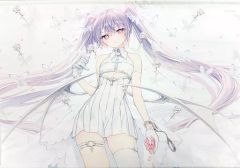 桃豆こまもち B2タペストリー 和メイドみんとちゃん - メルカリ