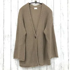 【 URBAN RESEARCH DOORS 】アーバンリサーチドアーズ ローゲージカーディガン モカ size One