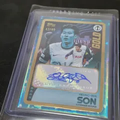 ソン・フンミン 直筆サインカード ソンフンミン panini 2021-22 ソン・フンミン 直筆サインカード ソンフンミン panini 2021-22