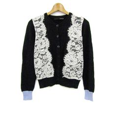 新品未使用Adonisisカーディガン Adonisis | Adonisis NEW ケミカルレース パフスリーブ