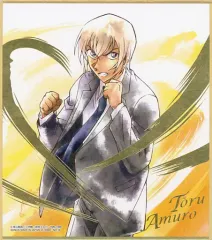 【中古】食玩 雑貨 【レア】16.安室透(箔押し) 「名探偵コナン 色紙ART4」