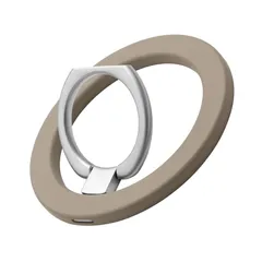 【在庫セール】LEPLUS MagSafe対応 ルプラス スマートフォンリング「MAGTUS」Ring Slim グレージュ LN-SMRG08GGのサムネイル