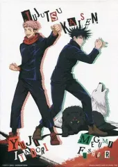 【中古】キャンバスボード・キャンバスアート 虎杖悠仁＆伏黒恵 キャンバスボード 「一番くじ 呪術廻戦」 A賞