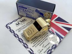 英国製タイタニック100周年記念笛GDホイッスル金色真鍮笛　Titanic1912/2012　e015