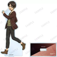 【中古】アクリルスタンド・アクリルパネル エレン・イェーガー 描き下ろし 過去ver. BIGアクリルスタンド 「進撃の巨人」