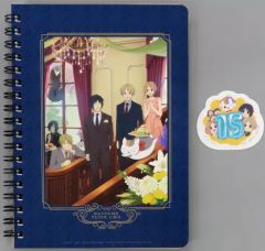 [중고] 노트 메모장 집합 / 링 노트 + 스티커 문구 컬렉션 [이치 반 쿠지 나츠메 친구장 애니메이션 15th 애니버서리 파티에 오신 것을 환영합니다] F상