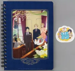 【中古】ノート・メモ帳 集合/リングノート+ステッカー ステーショナリーコレクション 「一番くじ 夏目友人帳 アニメ15th アニバーサリーパーティーへようこそ」 F賞