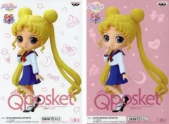 【中古】フィギュア 全2種セット 「劇場版 美少女戦士セーラームーンEternal」 Q posket-月野うさぎ-