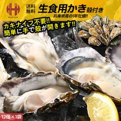 カキ かき 牡蠣 生食用 殻付き 12個 冷凍 兵庫県室津産 冷凍殻付き牡蠣 ギフト