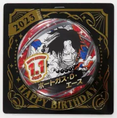【中古】バッジ・ピンズ ポートガス・D・エース バースデイ缶バッジ(2023) 「ワンピース」