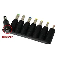 DCプラグ変換アダプター メス側 5.5mm / 2.1mm 8個セット[定形外郵便、送料無料]mer001