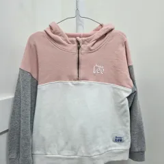 110 日本 キッズ Buddy Lee カラーブロック フーディー