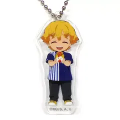 【中古】雑貨 我妻善逸 「鬼滅の刃×ローソン アクリルキーホルダー(ローソン制服)」