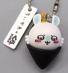 【中古】キーホルダー モモンガ 「ちいかわ なんか小さくてかわいいやつ×くら寿司(2024年) ビッくらポン オリジナルフィギュア」