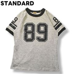 STANDARD CALIFORNIA スタンダードカリフォルニア 半袖 ナンバリング プリント フットボール Tシャツ L グレー