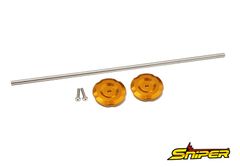 NINJA ZX-25R ZX-4R フレームホールキャップ 金 SNIPER スナイパー SP0132GD