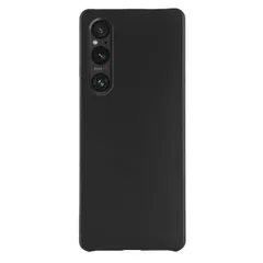 Xperia 1 V ケース SO-51D SOG10 エクスペリア1 マーク5  耐衝撃 シンプル さらさら ハード ケース 【Color】 ブラックのサムネイル