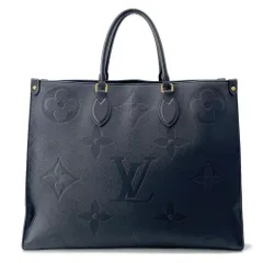ルイヴィトン トートバッグ モノグラム・アンプラント オンザゴーGM M44925 LOUIS VUITTON 2wayショルダー 黒 ブラック