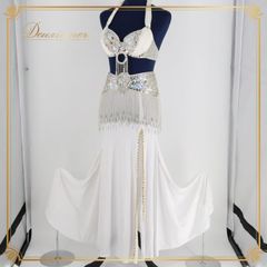 【ハワイ製 フラダンス衣装】グリーン系 u&#39;ino! ワンピース ドレス 緑 黄 グラデーション 花キャミソール ベロア 華やか uino ハワイ製 フラダンス衣装】グリーン u'ino ワンピース ドレス 緑