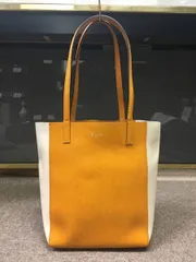 新品同様！格安！russet ラシット バイカラー レザー トートバッグ