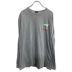 COMFORT COLORS 長袖Tシャツ XLサイズ グレー コットン 古着卸 アメリカ仕入 t2408-3380