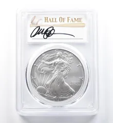 アメリカ　イーグル銀貨　2021 【PCGS MS70】　世界コイン アメリカ イーグル銀貨 2021 【PCGS MS70】 世界コイン