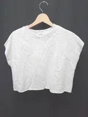 ◇ ⊂ ◎ ●未使用● classicalelf タグ付き ノースリーブ Tシャツ カットソー サイズS アイボリー系 レディース E  【1505290030533】