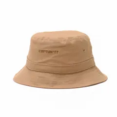 日本正規品 カーハート ハット Carhartt WIP SCRIPT BUCKET HAT バケットハット 帽子 コットン ロゴ 刺繍 メンズ レディース I029937 NomadxHamiltonBrown