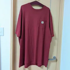 古着 ビッグサイズ Carhartt カーハート ポケットTシャツ ORIGINAL FIT 2XL ロング丈