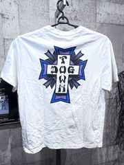 ドッグタウン Tシャツ M ホワイト DOG TOWN バックプリント