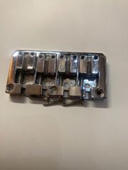 ベース用ブリッジ 銀 クローム