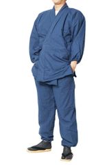 作務衣 冬用 大きいサイズ メンズ 先染め 裏フリース 綿入り作務衣 S/M/L/LL/3L/4L/5L 作務衣 暖かい 作務衣 冬 防寒着 部屋着 ルームウエアー 中綿 秋冬 あったか