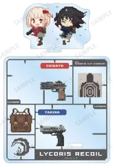 【中古】コースター 錦木千束＆井ノ上たきな DOT DOT アクリルスタンド付きコースター ver.A 「リコリス・リコイル」