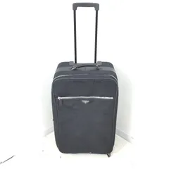 1304 PRADA プラダ 三角ロゴ ナイロン キャリーバッグ キャリーケース トロリーバッグ 旅行カバン トラベルバッグ エントルピー