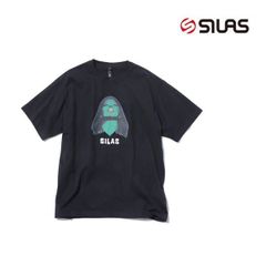 サイラス tシャツ Tシャツ silas SILAS CRYSTAL S/S TEE 110252011001 メンズ レディース ティシャツ ティーシャツ ブラック 黒 m l xl ホラー 丸首 ゾンビ ブランド おしゃれ ブランド ロゴ クルーネック