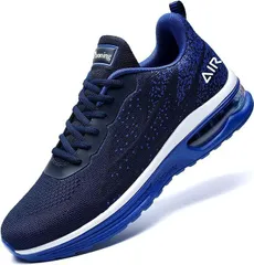 [SURKING] ランニングシューズ メンズ スニーカー エアクッション ウォーキングシューズ 軽量 通気 防滑 スポーツシューズ ジョギングシューズ 日常着用 28.0cm