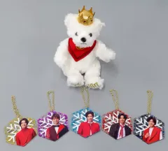 【中古】雑貨 King ＆ Prince クリスマスグッズセット(アクリルオーナメント5個セット＆ベア) セブンネットショッピング限定