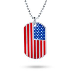 【特価セール】ブリングジュエリー ステンレス スチール製 アメリカ国旗 USA