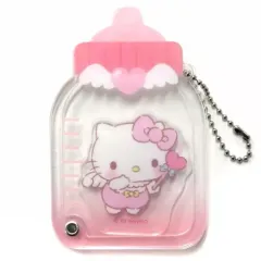 【中古】キーホルダー ハローキティ(エンジェル) 「サンリオキャラクターズ シークレットカスタムアクリルチャーム 哺乳瓶デザインシリーズ」