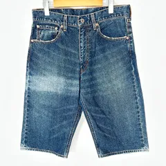 (^w^)b Levi's リーバイス SP503-19 デニムハーフパンツ ショートパンツ 綿100% ジーンズ ジーパン アメカジ 古着MIX デイリー タウンユース インディゴ メンズ サイズW32