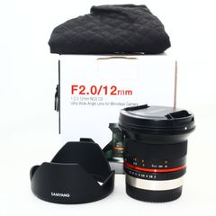 Samyang サムヤン 12mm F2.0 NCS CS フジフイルムX ブラック