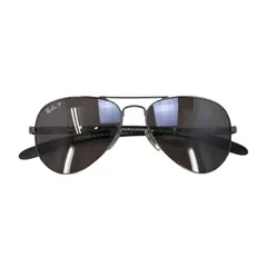 【美品】Ray-Banレイバン サングラス アビエーター カーボン　RB8307 Ray-Ban RB 8307 112-85 Aviator Carbon Fibre Gold Matt