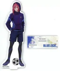 【中古】アクリルスタンド・アクリルパネル 千切豹馬 「ブルーロック×COLLABO CAFE HONPO 等身アクリルスタンド」