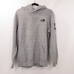 【姫路東店】 中古 THE NORTH FACE | ザ・ノースフェイス パーカー SQUARE LOGO HOODIE NT61835 グレー サイズ：M 【100】