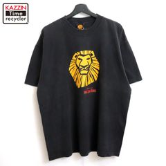 90s vintage Disney ライオン・キング The Lion King ミュージカル 半袖Ｔシャツ メンズ 表記XLサイズ
