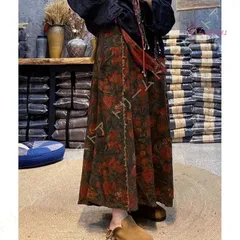 スカート ロング レディース ロングスカート プリーツスカート チュールスカート 秋 大きいサイズ フレアスカート 花柄 夏 エレかわいい 綿 春  vii3v935381