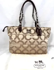 COACH コーチトートバッグハンドバッ グシグネチャー ロゴ金具