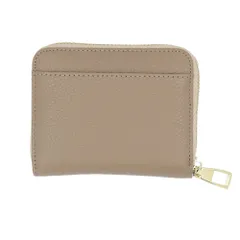 ☆ グレーベージュxベージュ ☆ LIZDAYS 本革ミニ財布 LIZDAYS リズデイズ ミニ財布 カードケース 財布 本革 ミニ 小銭入れ コインケース カード ケース じゃばら 大容量 スキミング防止 RFID ボックス型 小さめ フォレット レザー