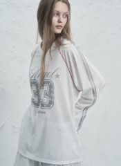 【SETUP‐EXE】V-NECK MESH SPORTS T
